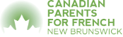Canadian Parents for French – New Brunswick Logo